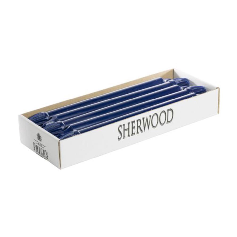 Price's Sherwood Midnight Blue Dinner Candles 30cm (Box of 10) Extra Image 2